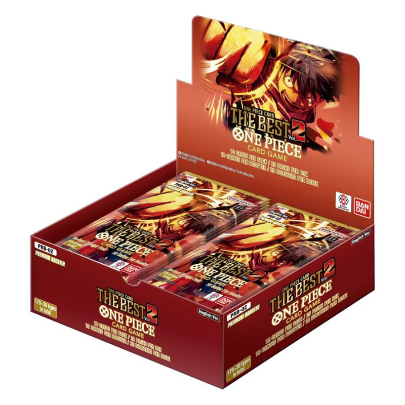 One Piece Card Game - The Best 2 - PRB-02 Premium Booster Display (20 Packs) - Englisch